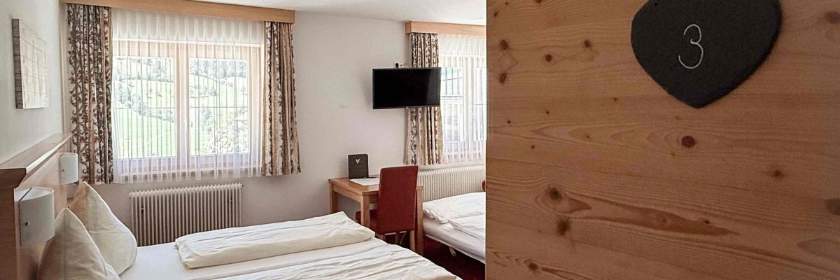 Mehrbettzimmer Nummer 3 am BIO-Bauernhof Hatzbauer